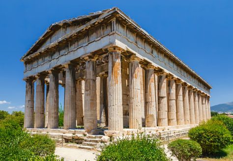 The Ancient Agora: Once the Heart of Athens Temple Of Hephaestus, Anunnaki Aliens, Ancient Athens, Athens Travel, Greek Travel, Ruined City, Greek Temple, Greece Travel Guide, Greece Holiday