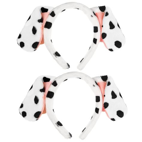 PRICES MAY VARY. 🐕【𝗲𝗮𝗿𝘀】: You will receive 2pcs cute puppy ear hair bands, which can meet the needs of you and your friends and family to attend various theme parties and festivals. 🐕【𝗲𝗮𝗿 𝗵𝗲𝗮𝗱𝗯𝗮𝗻𝗱】: Our dalmatian headband are made of soft plush material,handmade, durable, soft fabric and smooth lines can bring you a pleasant experience. 🐕【𝗱𝗼𝗴 𝗲𝗮𝗿𝘀 𝗵𝗲𝗮𝗱𝗯𝗮𝗻𝗱】: Our plush animal ears band measures is 25 x16 x 3cm/9.84 x 6.29 x 1.18inches, suitable for most adults and Dalmatian Headband, Dog Headband, Dog Ears Headband, Plus Size Bodysuit, Cat Ear Headband, Dog Ears, Cat Ears Headband, Festival Costumes, Ear Hair