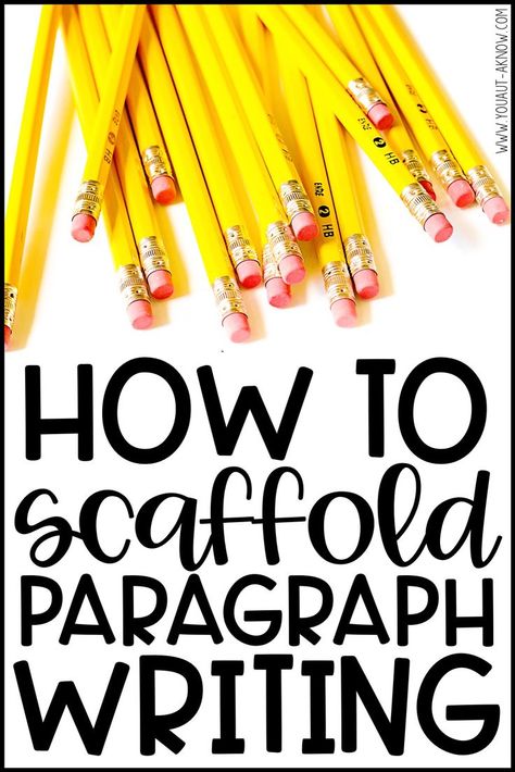 Special Education Writing, Writing Paragraphs, Writing Sentences, Teaching Language, Reading Tutoring, Ela Writing, Special Education Elementary, Teaching Special Education, Writing Instruction