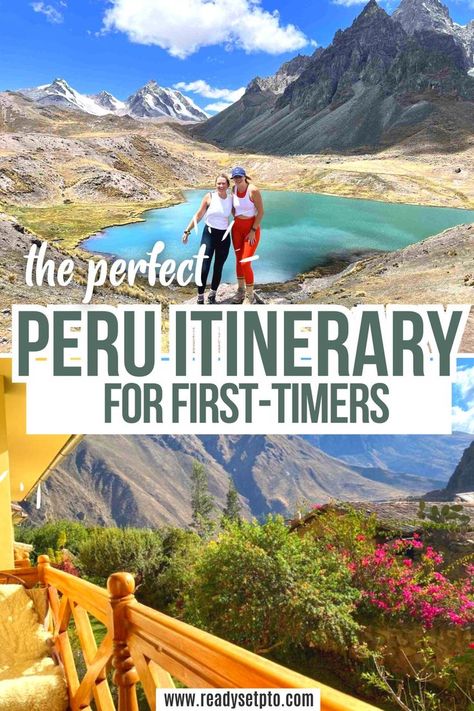 The Perfect Peru Itinerary for First-Timers 1 Week In Peru, 10 Day Peru Itinerary, Lima Peru Itinerary, Peru Trip Planning, Peru Travel Itinerary, Peru 7 Day Itinerary, Peru Itinerary 2 Weeks, Traveling To Peru, Peru Itinerary 10 Days