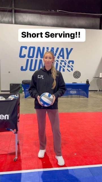 Conway Juniors Volleyball Club on Instagram: "Short serving- a great way to keep serve receive on their toes 🔑It’s important not to give away your short serve early. 🔑If you are going to miss your location, miss deep! (not in the net) #vball #serving #shortserve #vballskill #volleyball #drills #skills #howto #explore #cjv #conwayjuniors" Serve Receive Drills Volleyball, Volleyball Serving Drills, Jump Serve, Volleyball Clubs, Volleyball Drills, Drills, The Net, To Miss, Miss You