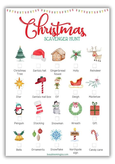 7 Free Christmas Light Scavenger Hunt Printable PDFs for Kids Christmas Lights Scavenger Hunt For Kids, 5 Things For Christmas For Kids, Christmas Light Scavenger Hunt Printable, Free Christmas Scavenger Hunt Printable, Christmas Kids Activities Printable, Christmas Scavenger Hunt Ideas For Teens, Christmas Party Scavenger Hunt, Christmas Scavenger Hunt For Adults, Winter Scavenger Hunt For Kids