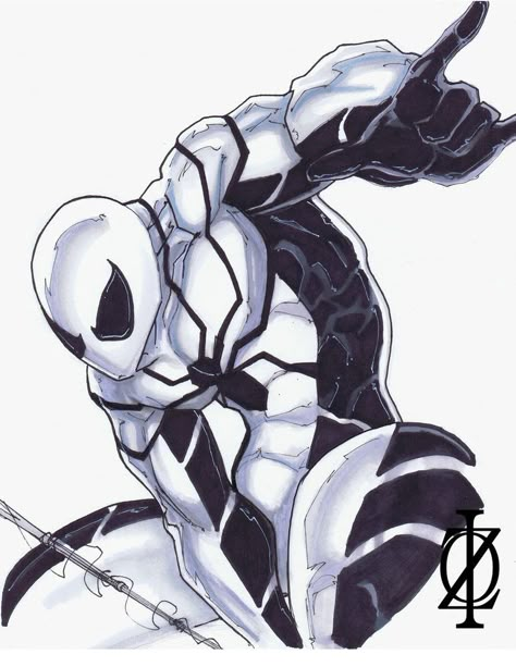 Spider-man Future Foundation by ChrisOzFulton Future Foundation Spiderman, Superior Spiderman, Future Foundation, Superhero Artwork, Anti Venom, Futuristic Tech, Spaider Man, Spiderman Art Sketch, Spider Man Peter Parker