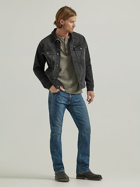 Rugged Casual Mens Style, Bootcut Outfit Men, Work Wear Men Workwear Style, Mens Apparel Casual, Men’s Western Outfits, Cowboy Boot Outfits Men, Rugged Style Men Outfit, Bootcut Jeans Outfit Men, Mens Rugged Style#ManFashion2024 #MensTrends2024 #FashionForMen #TrendyMen2024 #MensWear2024 #StylishMen2048 Mens Jeans Bootcut, Mens Outfits Rugged, Mens Wrangler Jeans Outfit, Rugged Casual Mens Style, Men Casual Outfit Jeans, Male Jeans Outfit, Outdoorsy Style Men Summer, Mens Cowboy Boots Outfit Casual, Work Wear Men Workwear Style