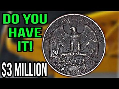 Most valuable Washington quarter dollars top 4 rare coins in the world worth a lot of money! - YouTube Rare 50p Coins Value, Silver Dollar Coin Value, How To Clean Coins, Valuable Wheat Pennies, Old Coins Price, Old Pennies Worth Money, Old Coins Value, Rare Pennies, Valuable Pennies