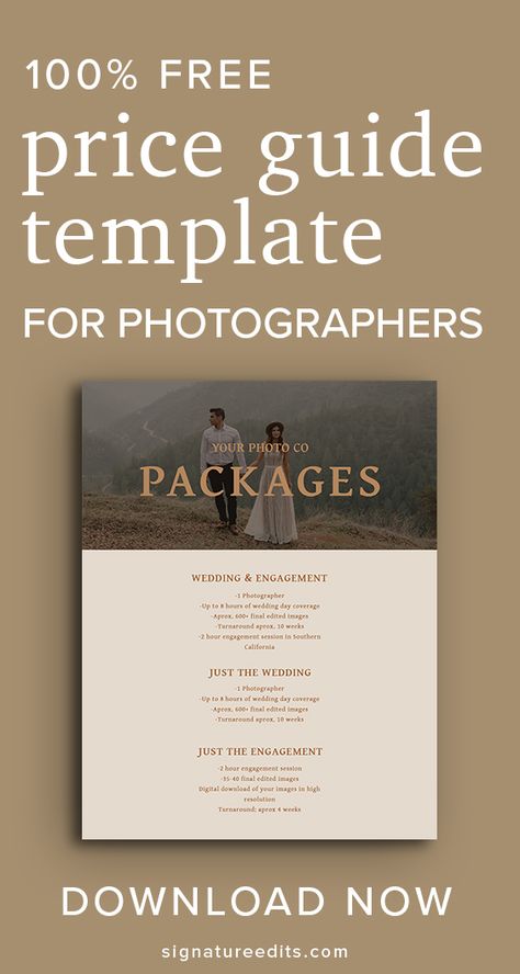 Photography Packages Pricing, Photographers Price List, Photographer Pricing Guide, Photography Price List Template, Photography Pricing Template, Wedding Packages Prices, Pricing List, Photography Price List, Pricing Guide Photography