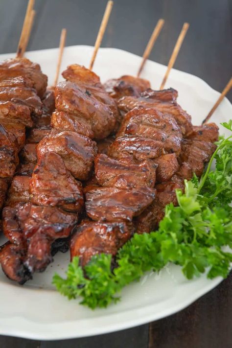 Filipino Pork Barbecue Recipe, Pork Riblets, Barbeque Pork, Pork Barbecue, Barbecue Recipe, Panlasang Pinoy, Barbeque Recipes, Barbecue Sauce Recipes, Barbecue Pork