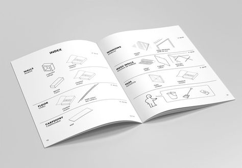 brazilian ånguera house represented in language of IKEA manual Federico Babina, Basic Language, Mobile Workshop, Manual Design, Portfolio Design Layout, Communications Strategy, Information Design, Design Strategy, Web Magazine