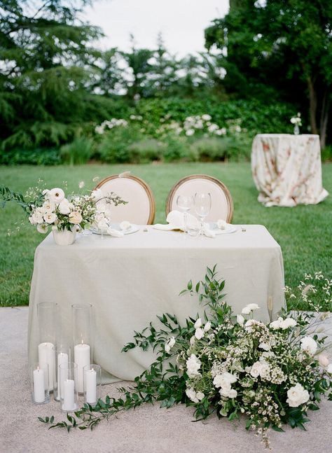 Vow Renewal Ideas, Vow Renewal, The Table, Elegant Wedding, White Flowers, A Table, Wedding Reception, Candles, Flowers