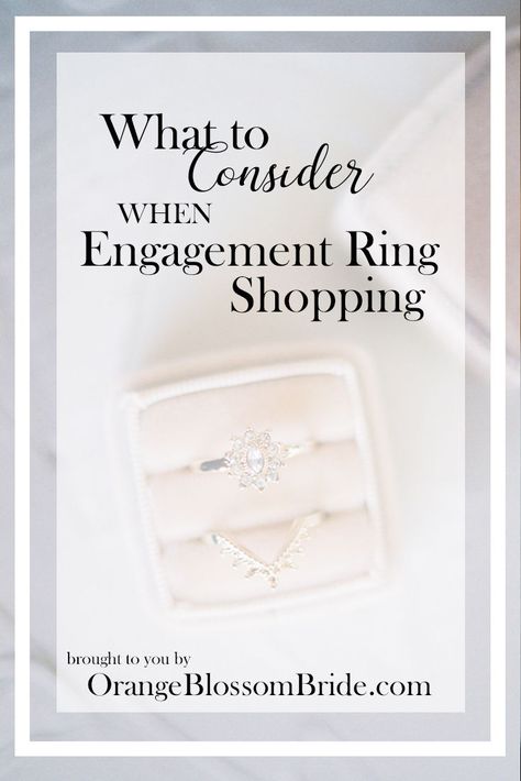 Great tips on what to consider when engagement ring shopping - Orlando Wedding - Orange Blossom Bride - Cover Photo: Jessica Bellinger Photography  #orlandoweddingblog #weddingrings #engagementring #weddingtips Shopping Orlando, Cricket Photo, Engagement Ring Shopping, Budget Engagement Rings, Wedding Necessities, Lilly Photography, Wedding Orange, Cool Wedding Rings, Platinum Wedding Band