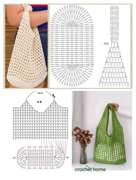 Crochet Bag Diagram, Plovdiv Bulgaria, Crochet Shawl Diagram, Mode Crochet, Crochet Dolls Free Patterns, Crochet Blanket Designs, Crochet Bows, Crochet Handbags Patterns, Crochet Stitches For Beginners