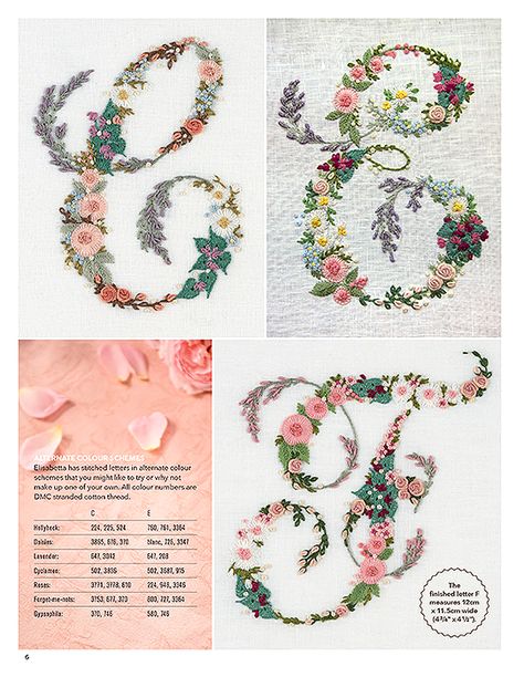 Love Letters - Inspirations Studios Hand Embroidery Letters, Alphabet Embroidery, Simple Hand Embroidery Patterns, Embroidered Letters, Embroidered Initials, Embroidery Alphabet, Floral Embroidery Patterns, Wool Embroidery, Embroidery Letters