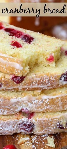 Cranberry Loaf Cake, Dessert Bread Recipes, Orange Cranberry Loaf, Cranberry Orange Bread Recipe, Moist Bread, Orange Bread Recipe, Cooking Christmas, Orange Bread, Cranberry Orange Bread