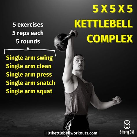 Kettlebell Complex Workout, Single Kettlebell Workout, Kettlebell Circuit Workout, Kb Workout, Total Body Workout Plan, Major Muscle Groups, Kettlebell Workout Routines, Kettlebell Routines, Best Kettlebell Exercises