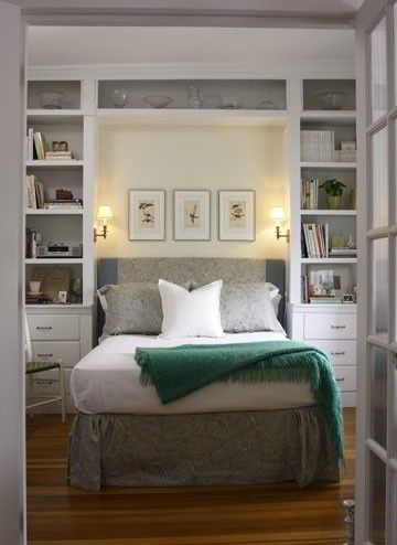 Bedroom Furniture Placement, Bedroom Built Ins, Murphy Bed Ikea, Murphy Bed Plans, Small Bedroom Designs, Furniture Placement, Bedroom Wardrobe, Trendy Bedroom, Bedroom Layouts