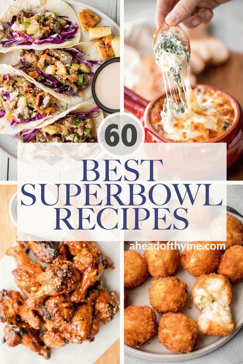 Handheld Appetizers, Super Bowl Party Food Recipes, Best Super Bowl Recipes, Creamy Dips, Best Superbowl Food, Super Bowl Party Food, Super Bowl Food Healthy, Super Bowl Recipes, Healthier Snacks