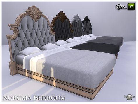 Sims 4 Cc Furniture Living Rooms, Sims 4 Beds, Royal Room, The Sims 4 Pc, Sims 4 Bedroom, Royal Furniture, Sims 4 Expansions, Casas The Sims 4, Sims Building