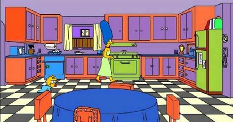 The Simpsons, Simpsons House, House Png, Simpsons Gift, Cleaning House, Bohemian House, House Kitchen, Classic House, Music Love