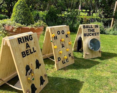 Rustic Wedding/party Games - Etsy Backyard Wedding Party, Outdoor Wedding Games, Fairground Games, Rustic Wedding Party, Wedding Party Games, Garden Games, Set Game, Yard Games, Carnival Games