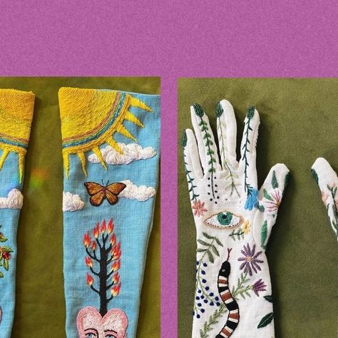 elle daniel inc on Instagram: "Glove love! ⁣ ⁣  @Tessa_perlow⁣ ⁣ #tessaperlow #glove #gloves #glovedesign #embroidery #longgloves #designergloves" Embroidered Gloves, Tessa Perlow, Embroidered Accessories, Gloves Design, Long Gloves, Gloves, Embroidery, On Instagram, Instagram