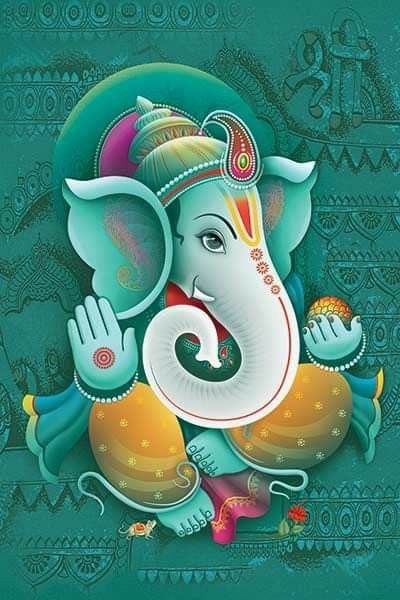 Arte Ganesha, Organic Flowers, Ayurveda Beauty, Ganpati Bappa Wallpapers, Jai Ganesh, Ganesha Drawing, Ganesh Art Paintings, Ganesh Lord, Happy Ganesh Chaturthi Images