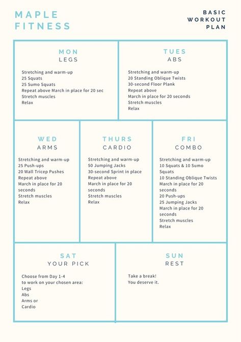 Best Workout Schedule, Minimalist Fitness, Beginner Workout Plan, Beginner Workout Schedule, Workout Plan Template, Green Minimalist, Workout Plan For Beginners, Basic Workout, Fitness Plan