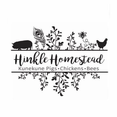 Homestead Logo Ideas, Homestead Branding, Homestead Logo, Woodland Logo, Equestrian Logo, Keeping Chickens, Farm Logo, Homemade Soap Recipes, Farm Signs