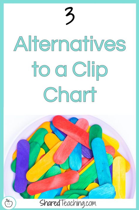 3 Alternatives to Clip Charts - Shared Teaching Clip Chart Alternative, Class Reward System, Class Incentives, Professional Development Books, Teaching Portfolio, Better Writing, Behavior Plan, Behavior Clip Charts, Classroom Management Plan