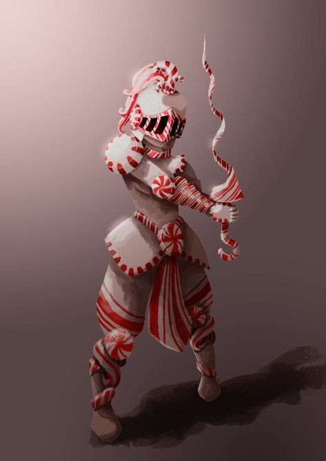 Dungeons And Dragons Races, Dragon Rpg, Candy Art, D&d Dungeons And Dragons, Dungeons And Dragons Homebrew, Peppermint Candy, Monster Art, Dnd Characters, Creature Art