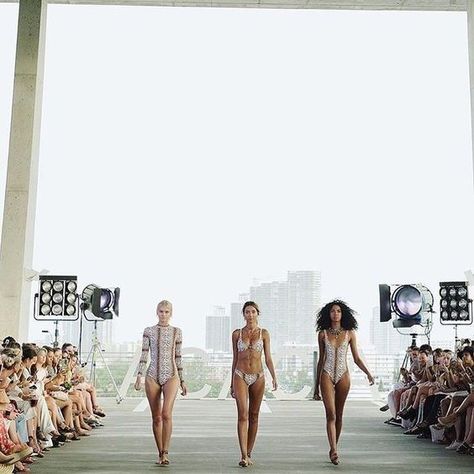 Swim Week Miami, Swim Week Runway, Miami Swim Week Aesthetic, Miami Swim Week Runway, Runway Aesthetic, Beach Day Essentials, Miami Living, Unique Bikinis, Miami Fashion Week