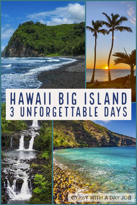 Big Island Road Trip - Spending 3 Days on the Big Island Hawaii On A Budget, Hawaiian Honeymoon, The Big Island Hawaii, Big Island Travel, Hawaii Itinerary, Hawaii Big Island, Budget Guide, Hawaii Travel Guide, Budgeting Planner