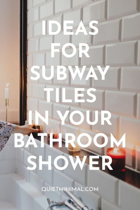 subway tiles in bathroom shower Subway Tiles In Bathroom, Subway Tile Patterns Bathroom, Subway Tile Bathroom Ideas, Tiles In Bathroom, White Subway Tile Shower, Subway Tile Bathroom, Tile Bathroom Ideas, Bathroom Shower Ideas, White Subway Tile Bathroom