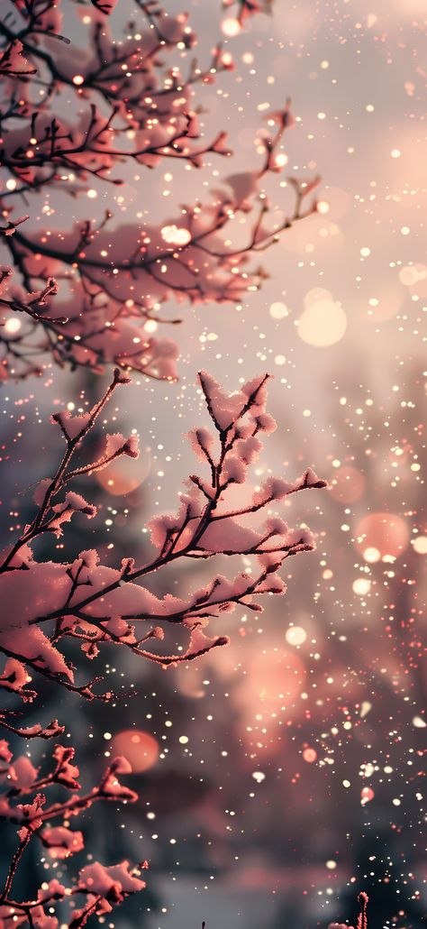 Rose Gold Iphone Wallpaper, Iphone Background Roses, Gold Iphone Wallpaper, Winter Snow Wallpaper, Winter Backgrounds Iphone, Iphone Wallpaper Ideas, Rose Gold Wallpaper Iphone, Lock Screen And Home Screen, Iphone Wallpaper 4k