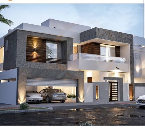 Casa...tepa Two Story House, Minimalist House, Casa Vintage, التصميم الخارجي للمنزل, Minimalist House Design, Trendy Living Rooms, Country Bedroom, House Front Design, Story House