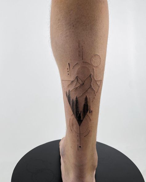 35 Eye Catching Calf Tattoo Designs to Inspire 2024 Eye Catching Tattoos For Men, Calf Tattoo Men Simple, Male Thigh Tattoo, Leg Tattoo Men Calves, Mens Thigh Tattoo, Calf Tattoo Designs, Cover Up Tattoos For Men Arm, V Line Tattoos For Guys, Tattoo On Calf