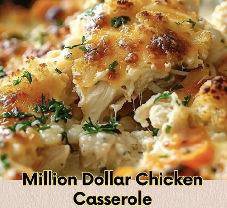 Disappearing Chicken Casserole, Chix Casserole Recipes, Easy Casserole Recipes For Dinner Chicken, Million Dollar Chicken Recipe, Easy Dinner Recipes For Family Casserole, Chicken Casserole Dishes For Dinner, Chicken Croissant Casserole, Easy Recipe With Shredded Chicken, Million Dollar Chicken Casserole Recipe