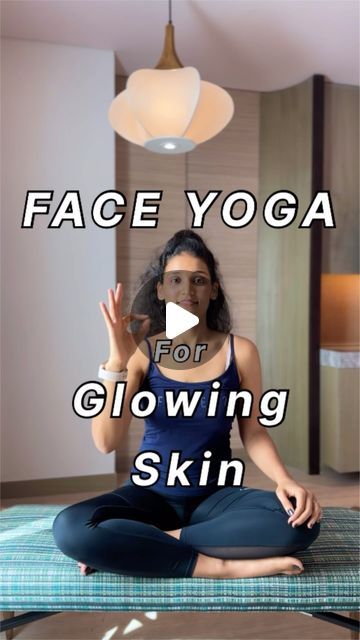 Nidhi Deolekar on Instagram: "FACE YOGA: Skip Cosmetics & Glow Naturally With Face Yoga" Yoga For Better Skin, Yoga For Skin Problems, Skin Glowing Exercise, Skin Yoga Face Exercises, Yoga For Glowing Skin Beauty, Yoga For Glowing Face, Facial Yoga For Glowing Skin, Face Glow Yoga, How To Glow Up Skin