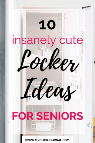 10 Cute Locker Ideas for Seniors | Locker Decor and Organization Inspo for your senior year of high school, with school supplies for lockers Beach Locker Ideas, Cute Locker Inspiration, Teen Locker Ideas, Locker Wallpaper Ideas, Fun Locker Ideas, High School Locker Decorations, Locker Inspo School Aesthetic, Boho Locker Ideas, Senior Locker Ideas