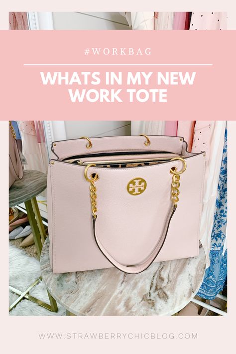 In todays video I’m sharing a mini review of my new work tote along with what’s in my bag! I’m so glad I purchased it… Work Tote Bag Essentials, Womens Work Tote, Atlanta Style, Classic Work Outfits, Mom Purses, Work Attire Women, Womens Work Bag, Atlanta Fashion, Work Tote Bag