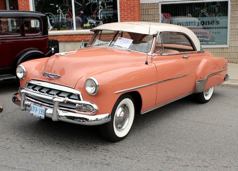 65 Gto, 1954 Chevy Bel Air, Old Fashioned Cars, 50s Cars, Old Vintage Cars, Cars Vintage, Sport Automobile, Old Classic Cars, Chevrolet Bel Air