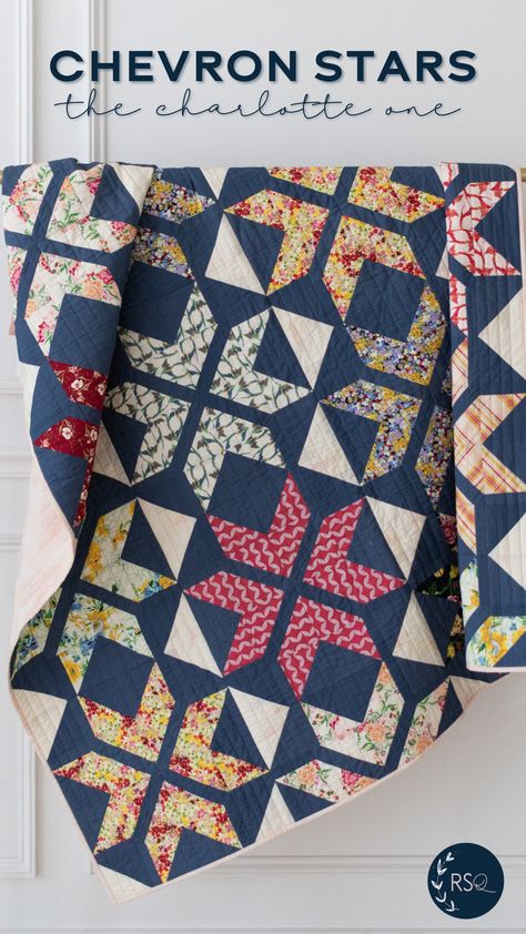 Quilts Ideas Patterns, Scandinavian Quilts, Geometric Quilts, Stars Quilt, Patchwork Fashion, Quilts Patterns, Fat Quarter Quilt, Star Quilt Blocks, Pretty Quilt