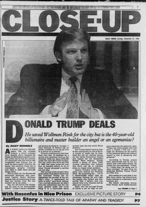 New York Daily News, December 21, 1986. - Newspapers.com New York Times Newspaper, Persuasive Speech, Newspaper Gift, Times Newspaper, Positive News, Paper Dress, Newspaper Archives, Picture Art, Old Newspaper