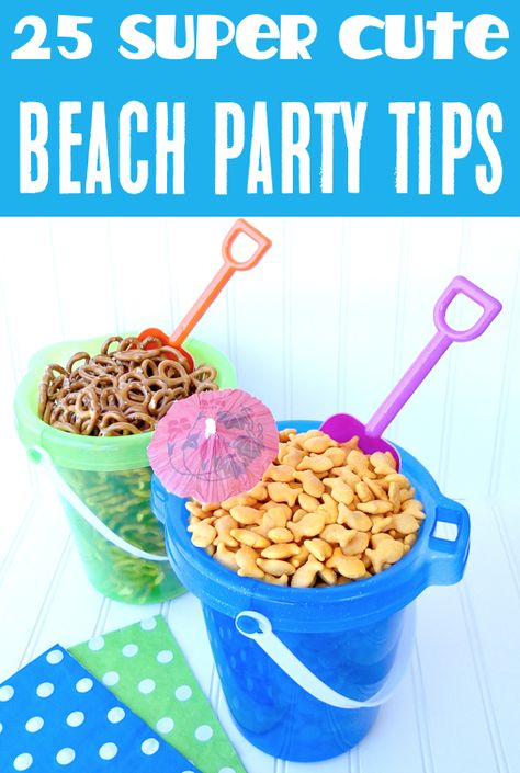 Beach Party Ideas Beach Party Ideas, Beach Theme Birthday, Beach Birthday Party, Luau Birthday Party, Frugal Girls, Fiesta Tropical, Outfit 2020, Party Tips, Party Aesthetic