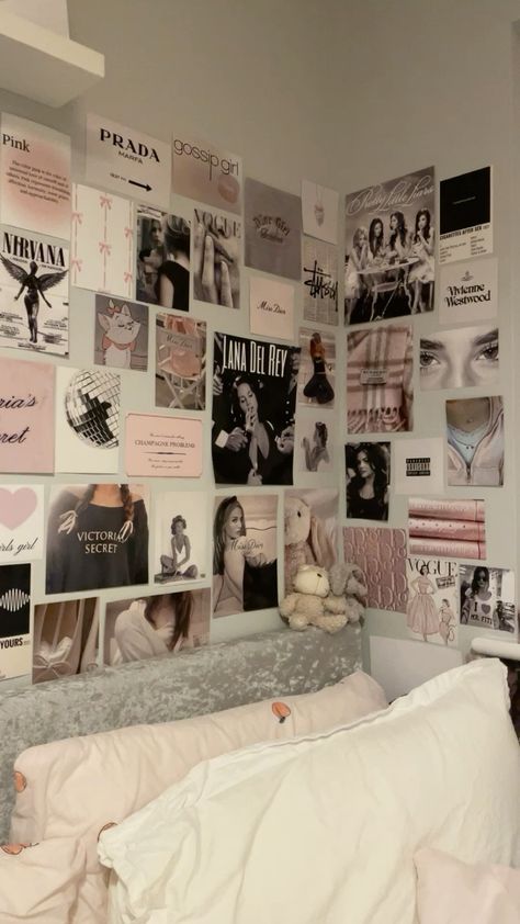 Pink Dorm, Room Redesign, Pinterest Room Decor, Girly Room, Redecorate Bedroom, Cozy Room Decor, Pretty Room, Dreamy Room, Room Makeover Bedroom