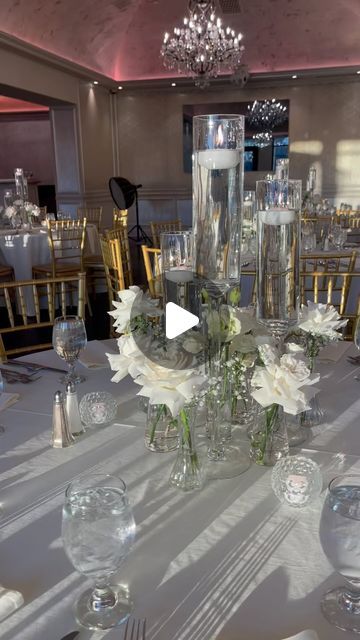 Zoila J Barcia-Floral Designer on Instagram: "There is no remedy for love but to love more-HENRY DAVID THOREAU . . . Wedding decor/Florist @z_floral_designs Candelabras, candle holders @jl_craftdesign Venue @theswanclub . . . . *I DO NOT OWN T HE COPYRIGHT TO THIS MUSIC* #africanwedding #barmitzvah #eventdesign #christmasflowers #xmasdecor #weddingwire ##dryflowers #flowerbox #birthday #theknots #luxurywedding #birthday#nywedding #floraldesigns #florist #nyflorist #nyfloraldesigner #WEDDINGCENTERPIECES #WEDDINGDESIGN #WEDDINGDECOR #WEDDINGFLORAL #bridalshower #centerpieces #sweetsixteen #quinceañera" Candleabras Wedding Centerpiece, Diy Candelabra Centerpiece, Diy Candleabra, Candleabra Ideas, Tall Candle Centerpiece, Candleabra Wedding, Diy Candelabra, Candelabra Wedding Centerpieces, Candelabra Wedding