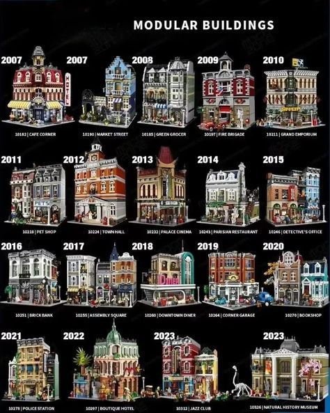 Street Views Architecture Compatible 10297 10312 10326 10246 10251 10218 10224 10232 10243 Building Block kid Gifts Bricks Toys - AliExpress 26 Modular Building, Police Station, Building Block, Town Hall, Pet Shop, Boutique Hotel, Building Blocks, Diner, Gifts For Kids