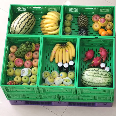 Plastic crate & pallet manufacturer in China, Email: export@bidifu.com Vegetable Crates, Marni Market, Plastic Crates, Plastic Pallets, Fruit Crate, Plastic Baskets, Factory Building, Fruits Vegetables, Guangzhou