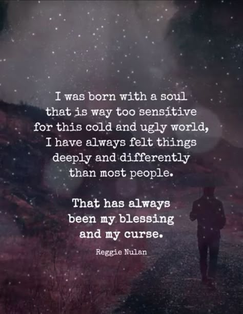 Sensitive Quotes, Serenity Quotes, Inspirerende Ord, Motiverende Quotes, Sensitive People, Soul Quotes, Practical Magic, Deep Thought Quotes, Quotes Quotes