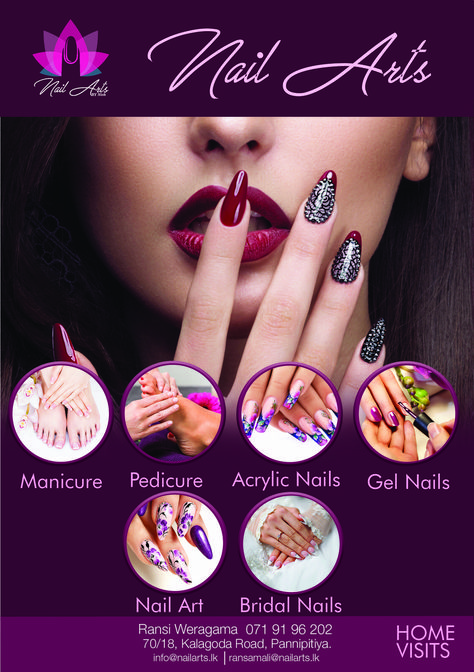 Graphic Devils - Flyer design Beauty Parlour Outside Design, Nail Art Offers Posters, Nail Art Card Design, Flyers Nails Design, Poster Nails Salon, Nail Art Offer Poster, Nail Art Banner Design, Nail Banner Design, Nail Art Banner