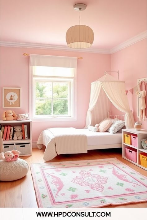 toddler girl bedroom ideas Pink Girls Bedroom Toddler, Toddler Girl Big Girl Room, Girls Room Full Size Bed, Girls Canopy Bedroom Ideas, Little Toddler Girl Room Decorating Ideas, Toddler Room Inspo Girl, Girls Room Color Ideas, Toddler Girl Room Inspiration, Toddler Girl Princess Bedroom